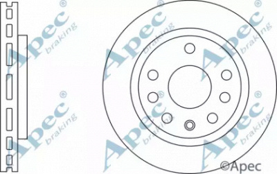 APEC BRAKING dsk3157 -  Тормозной диск